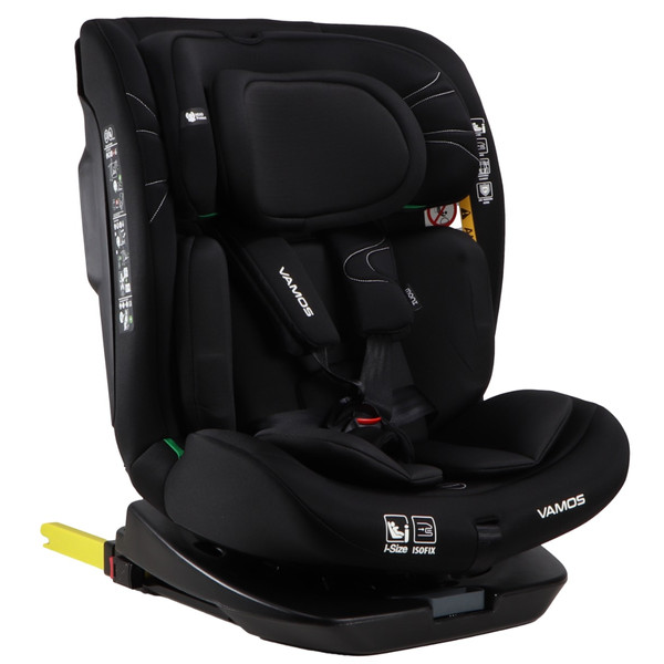 Moni Vamos Intence Black 40-150 cm 360° i-Size Autostoel KD10