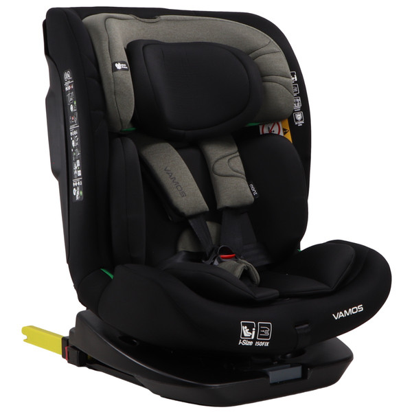 Moni Vamos Military Green 40-150 cm 360° i-Size Autostoel