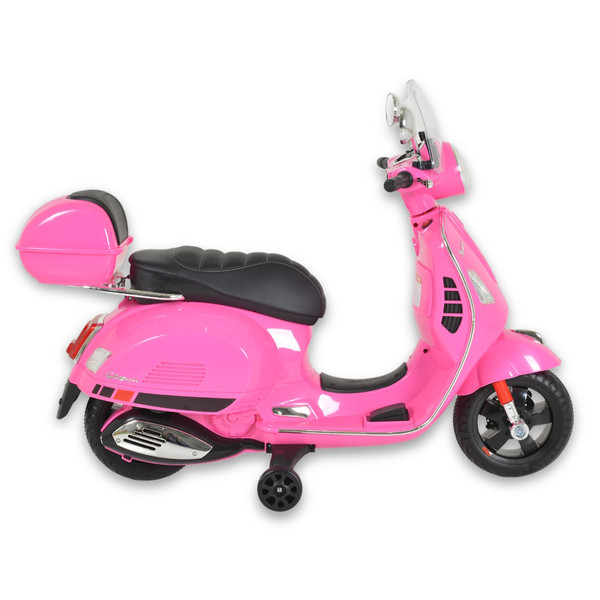 Moni Vespa GTS Super Pink 3-6 jaar Elektrische Scooter BO801