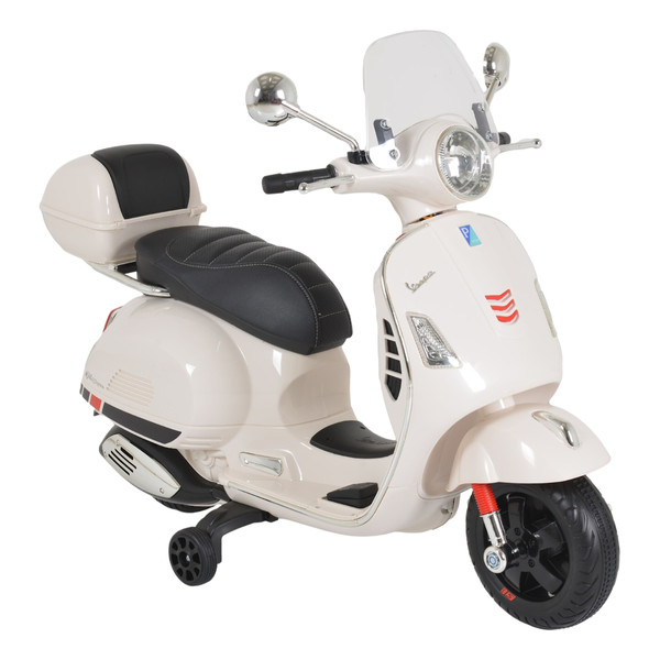Moni Vespa GTS Super White 3-6 jaar Elektrische Scooter BO801
