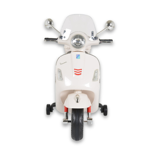 Moni Vespa GTS Super White 3-6 jaar Elektrische Scooter BO801
