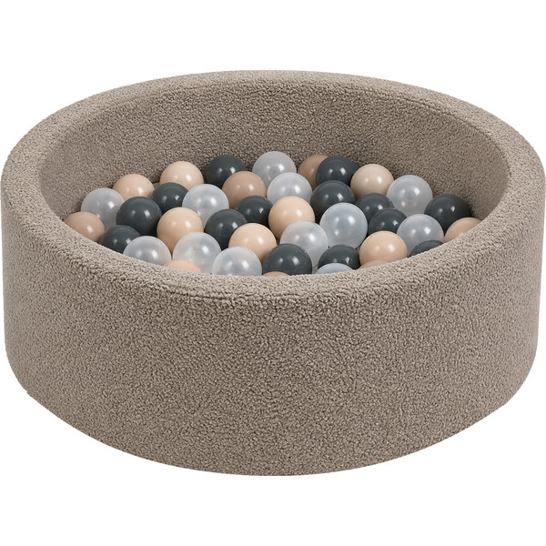 Mooskids Frenkie Teddy Taupe Ballenbak incl. 200 ballen