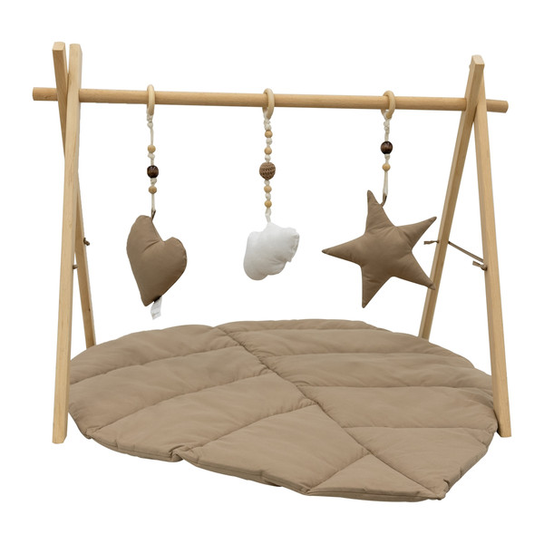 Mordesign Cappuccino Baby Gym met Speelkleed D-19