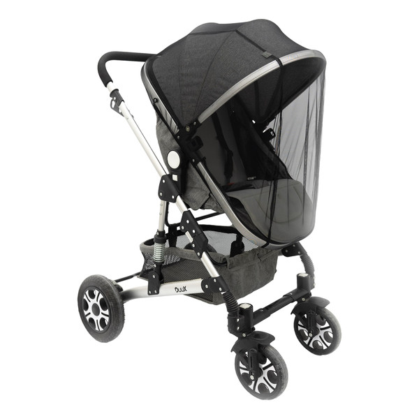 Mordesign Black Muskietennet / Klamboe voor Buggy en Wandelwagen T-01
