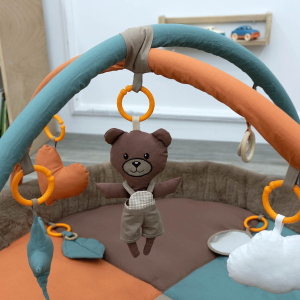 Mordesign Brown Activiteiten Gym / Speelkleed P11-FMIX1