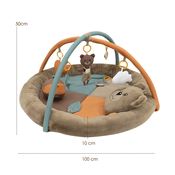 Mordesign Brown Activiteiten Gym / Speelkleed P11-FMIX1