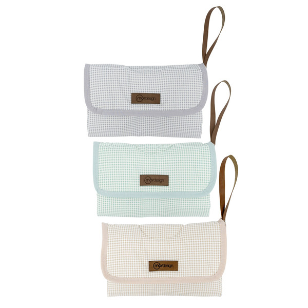 Mordesign Clutch Grey Luieretui en Verschoningsmatje FK21-FD21