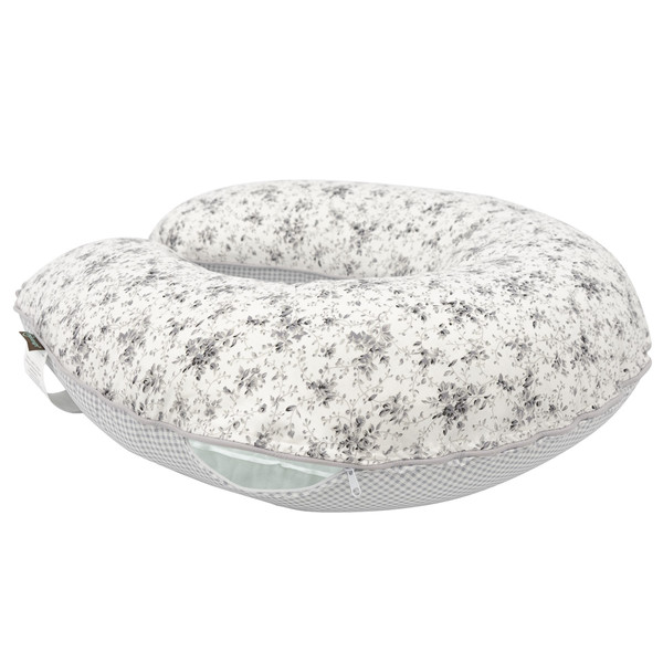 Mordesign Grey Flowers Voedingskussen C21-D21