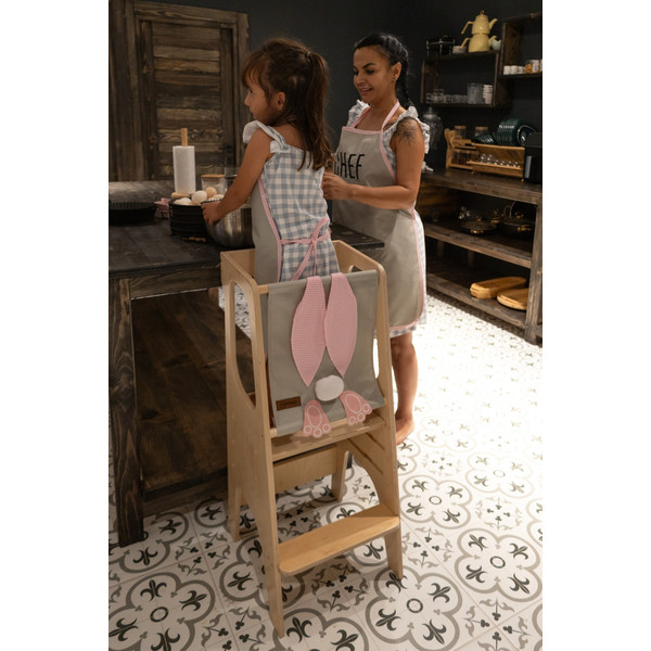 Mordesign Houten Montessori Leertoren / Keukenhulp LRN-TWR-01