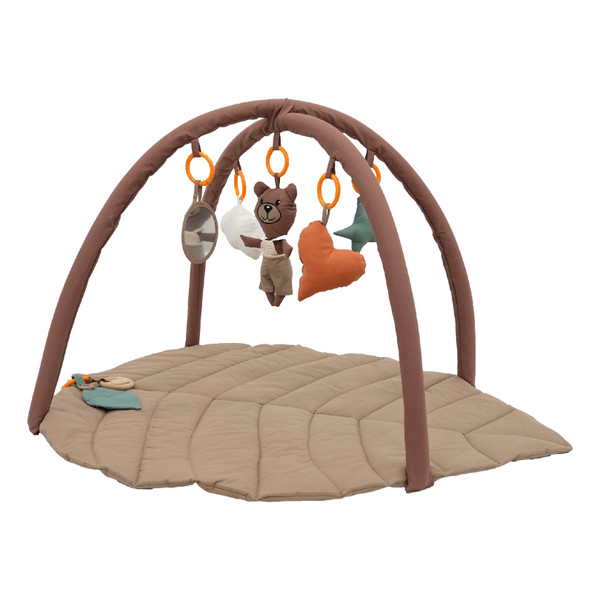 Mordesign Leaf Cappuccino Activiteiten Gym / Speelkleed FD19-FD11