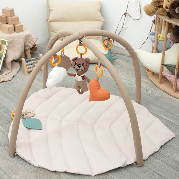 Mordesign Leaf Sand Activiteiten Gym / Speelkleed FD22-FD19