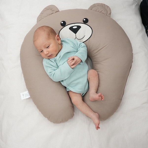 Mordesign Morbear Cappuccino Voedingskussen FD-19