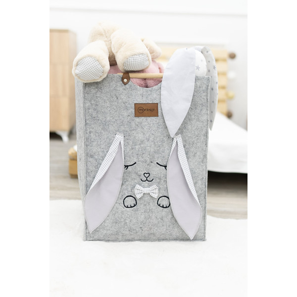 Mordesign Morbunny Series Grijs Opbergmand