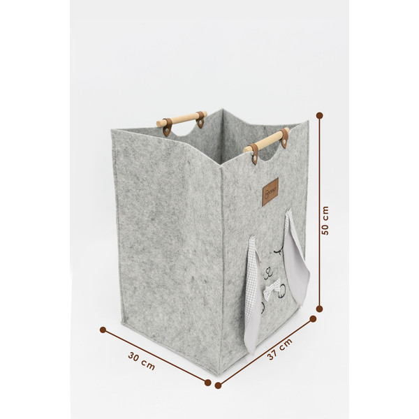 Mordesign Morbunny Series Grijs Opbergmand