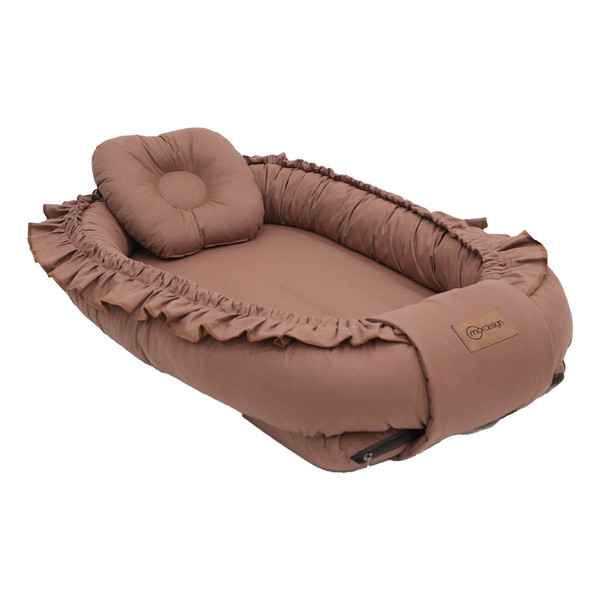 Mordesign Morremix Ruffle Brown Large Babynest FD-11