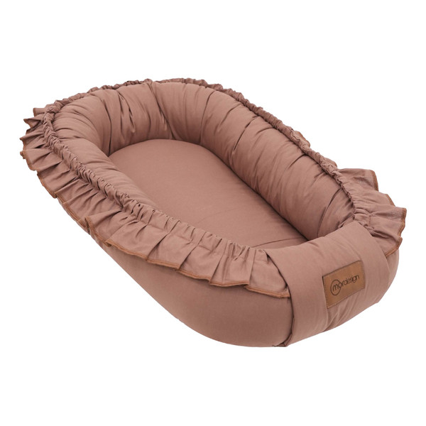 Mordesign Morremix Ruffle Brown Small Babynest FD-11