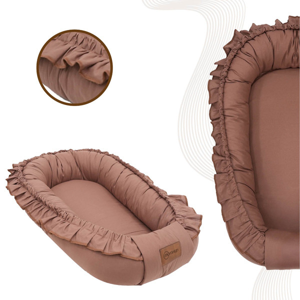 Mordesign Morremix Ruffle Brown Small Babynest FD-11