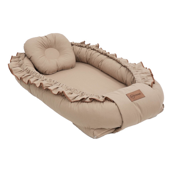 Mordesign Morremix Ruffle Cappuccino Large Babynest FD-19