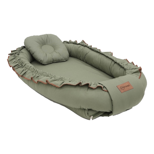 Mordesign Morremix Ruffle Khaki Large Babynest FD-16