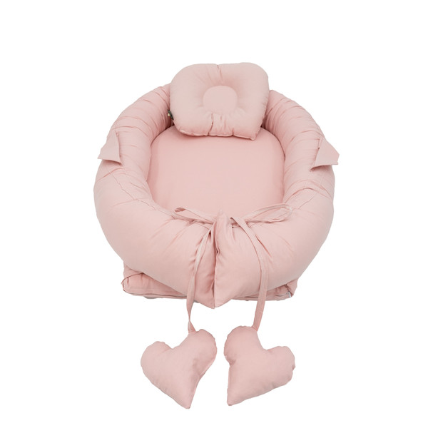 Mordesign Pink Babynest met Kussen D13