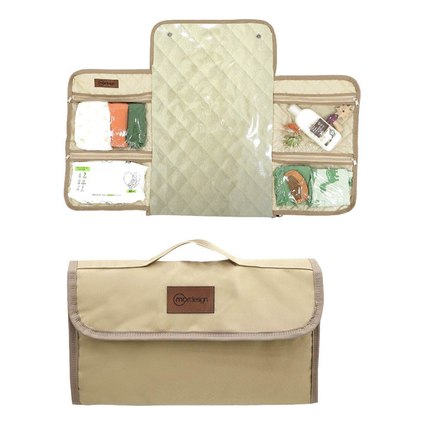 Mordesign Premium Comfy Cream Waterproof Luieretui en Verschoningsmatje OX22-FD22