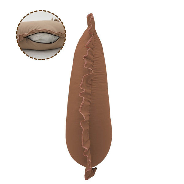 Mordesign Ruffle Brown Voedingskussen FD-11