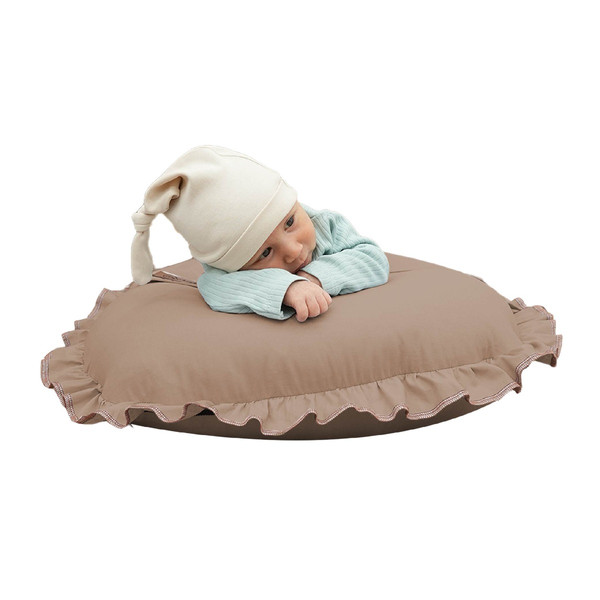 Mordesign Ruffle Cappuccino Voedingskussen FD-19