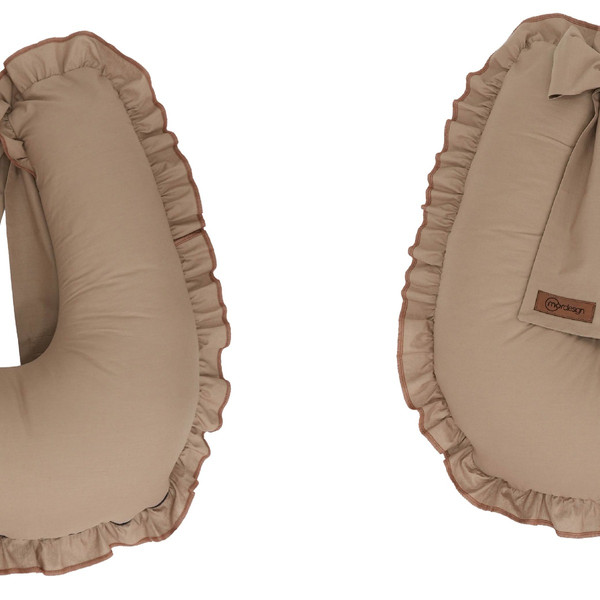 Mordesign Ruffle Cappuccino Voedingskussen FD-19
