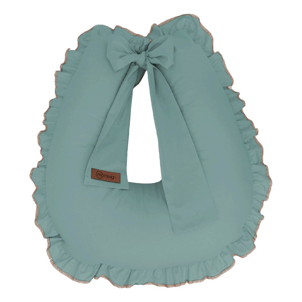 Mordesign Ruffle Green Voedingskussen FD-15