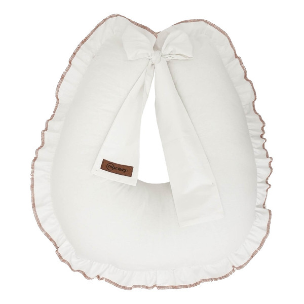 Mordesign Ruffle White Voedingskussen FD-18