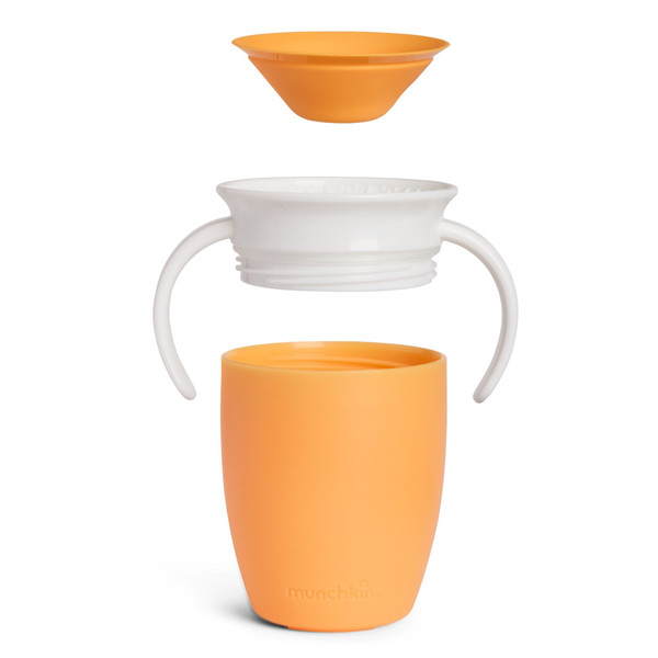 Munchkin 207ml 6m+ Miracle 360 Trainer Cup Oranje Anti-Lek Beker 012442