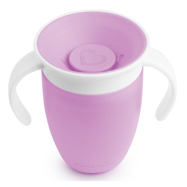 Munchkin 207ml 6m+ Miracle 360 Trainer Cup Paars Anti-Lek Beker 051621