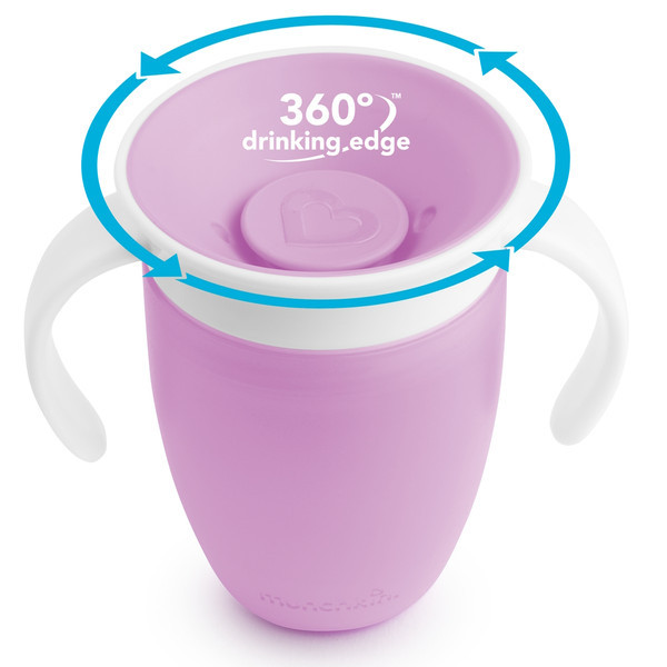 Munchkin 207ml 6m+ Miracle 360 Trainer Cup Oranje Anti-Lek Beker 012442