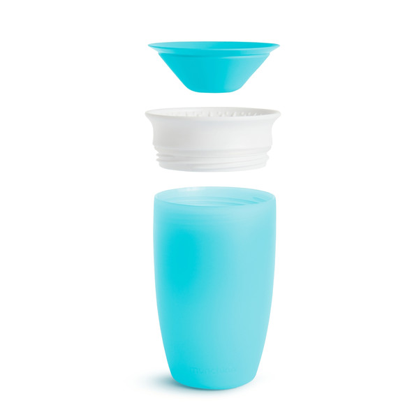 Munchkin 296ml 12m+ Miracle 360 Sippy Cup Blauw Anti-Lek Beker 011028