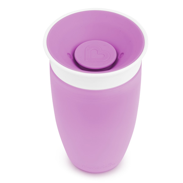 Munchkin 296ml 12m+ Miracle 360 Sippy Cup Paars Anti-Lek Beker 051623