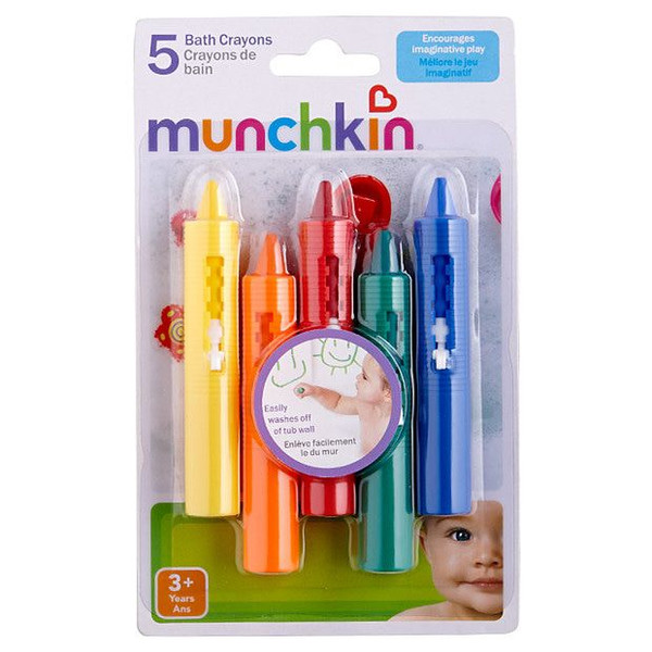 Munchkin Bath Crayons Badkrijtjes 5 Stuks 011690