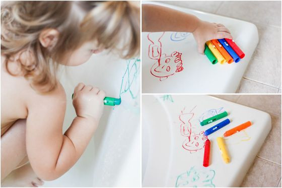 Munchkin Bath Crayons Badkrijtjes 5 Stuks 011690