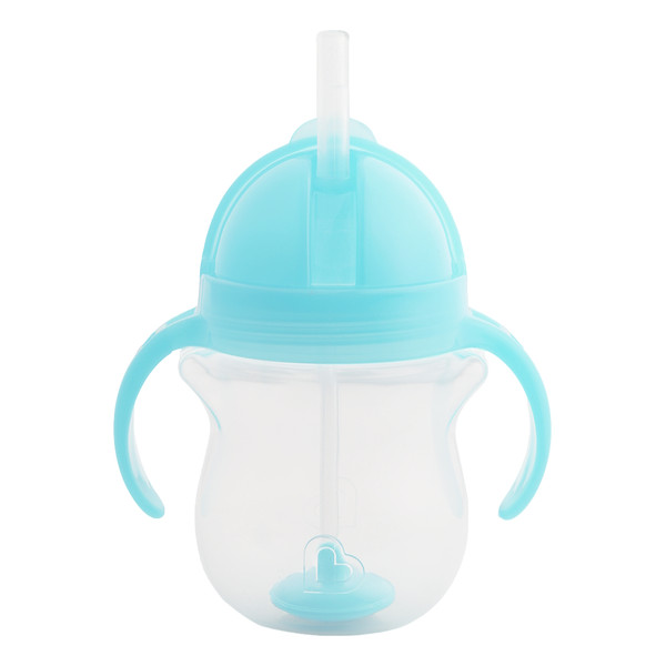 Munchkin Click Lock Blauw Drinkbeker met Rietje 01225701
