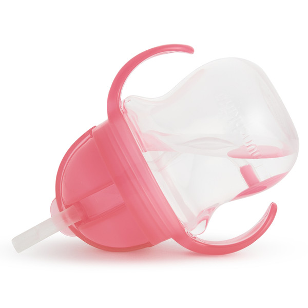 Munchkin Click Lock Roze Drinkbeker met Rietje 01248201