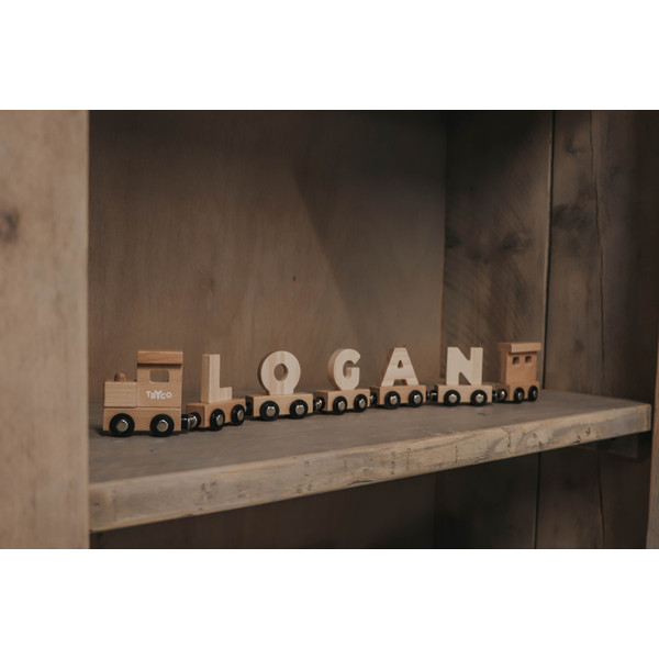Tryco Houten Naturel Lettertrein - Letter B TR-353049