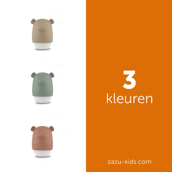 Zazu Benny de Beer Green Nachtlampje ZA-BENNY-02