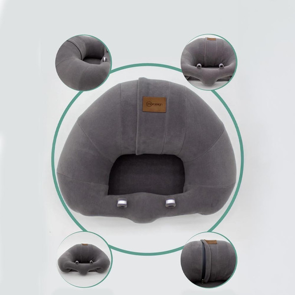 Mordesign Grey Zit Support Stoeltje PO-21