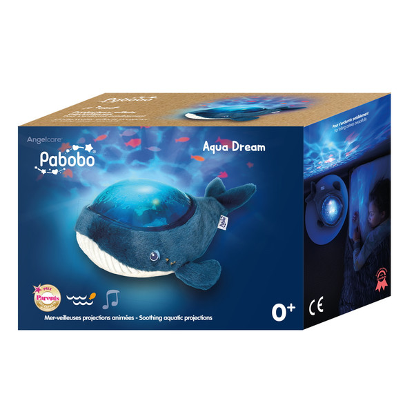 Pabobo Aqua Dream Whale Babyprojector AAQ01-TEALWHALE