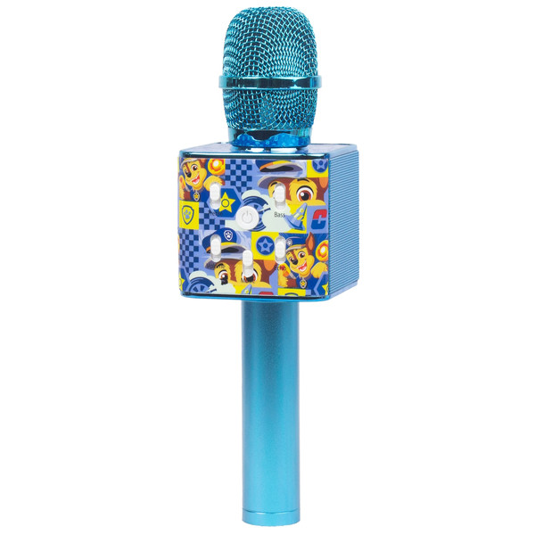 Paw Patrol Chase Blauw Draadloze Karaoke Microfoon 100029