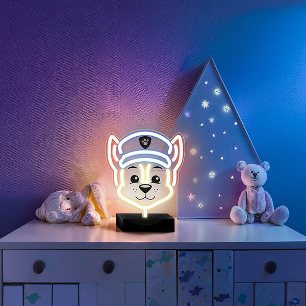 Paw Patrol Neon LED Chase Staande Lamp GSM189323