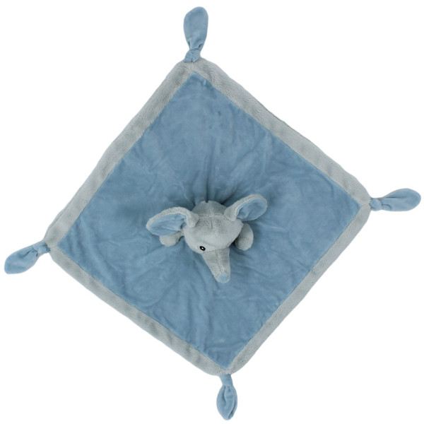 Petit Villain Olifant Blauw Knuffeldoekje
