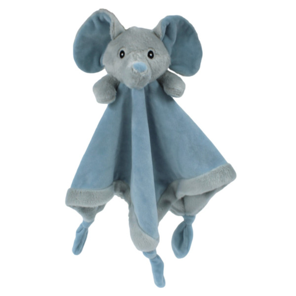 Petit Villain Olifant Blauw Knuffeldoekje