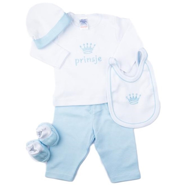 Petit Villain Prinsje Blauw 5-delige Cadeauset