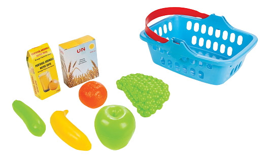 Pilsan Blauw Mandje met Fruit 06 001 div
