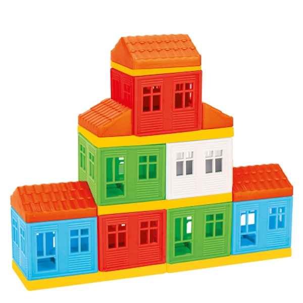 Pilsan Mini City 40 stuks Bouwblokken 03 101